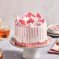 FUNCAKES Glaçage Choco Drip Rose Clair 180 g Discount