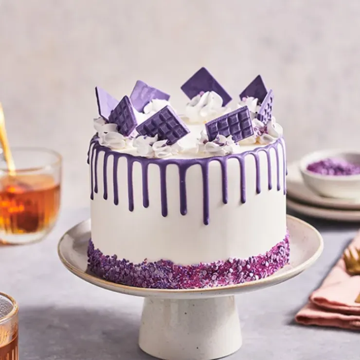 FUNCAKES Glaçage Choco Drip Violet 180 g Clearance