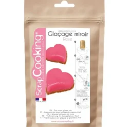 SCRAPCOOKING Glaçage Miroir Rose 220 g Discount