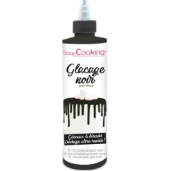 SCRAPCOOKING Glaçage Noir Goût Chocolat 130 g Discount