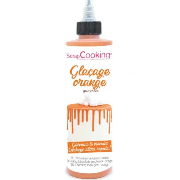 SCRAPCOOKING Glaçage Orange Goût Chocolat 130 g Outlet