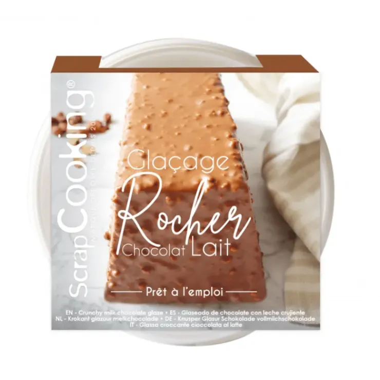 SCRAPCOOKING Glaçage Rocher Chocolat Au Lait 400 g Outlet