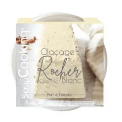 SCRAPCOOKING Glaçage Rocher Chocolat Blanc 400 g Discount