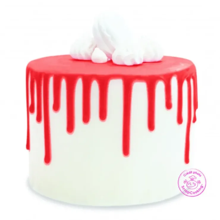 SCRAPCOOKING Glaçage Rouge goût Chocolat 130 g Outlet