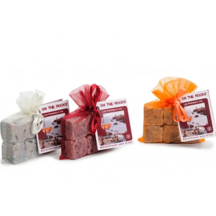 ON THE ROCKS Glaçons Granit Rose de Bretagne x6 Hot