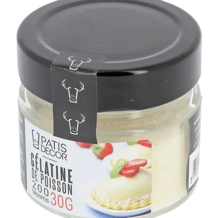 PATISDECOR Gélatine de Poisson en Poudre 200 Blooms 30 g Patisdécor Sale
