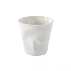 REVOL Gobelet Froissé Blanc 5cl Clearance