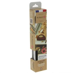 DE BUYER Gouttière à Bûche Ronde Fine Démontable Inox 30.4 x 4.4 x 4 cm Sale