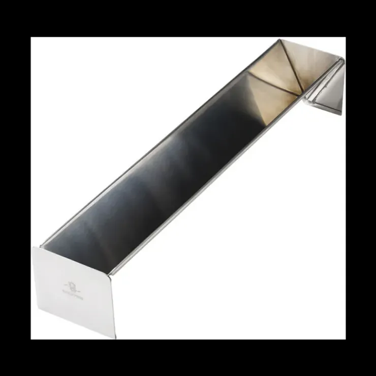 MATFER Gouttière à Bûche Triangulaire Inox 50 x 9 cm