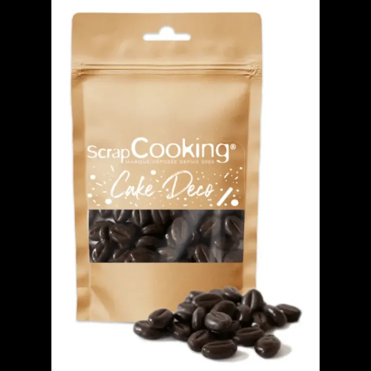 SCRAPCOOKING Grains de Café en Chocolat 80 g Discount