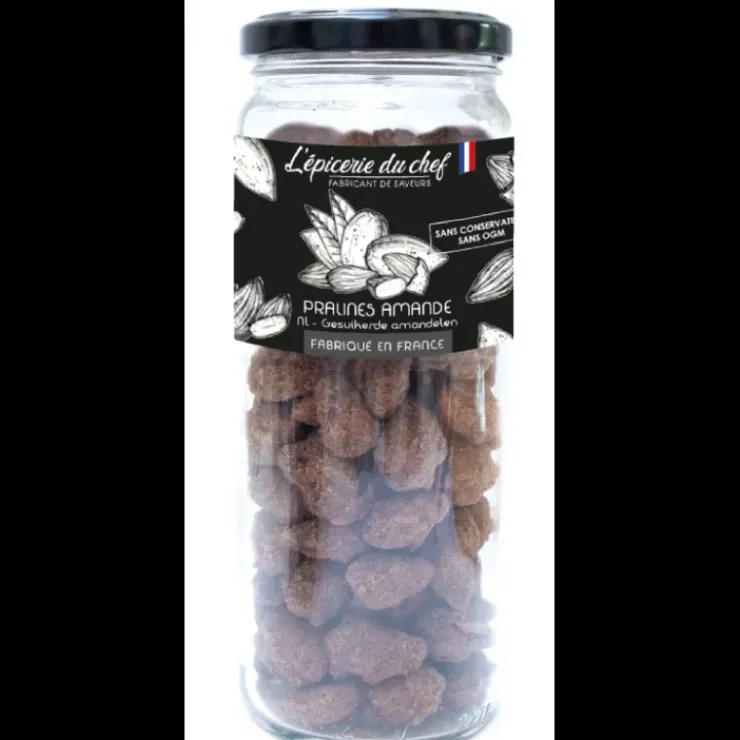 EPICERIE DU CHEF Grand pot pralines amande 200 g L' Best