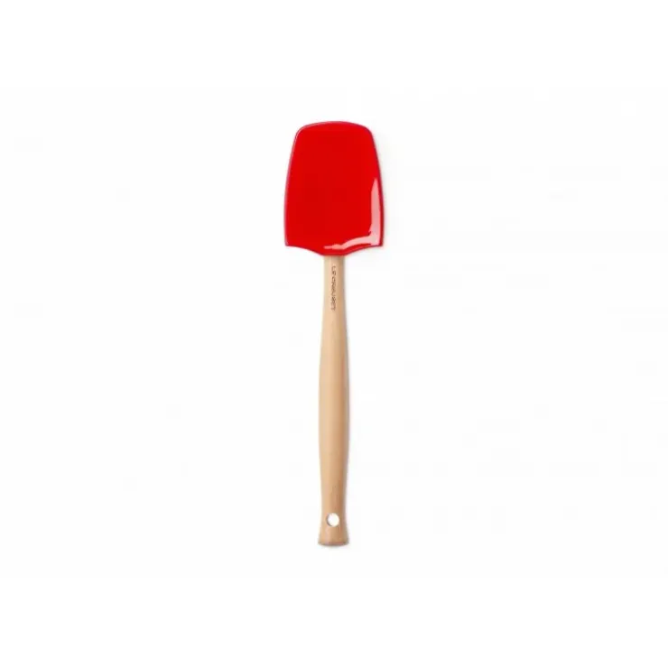 LE CREUSET Grande Spatule Cuillère Création Cerise 28 cm Best