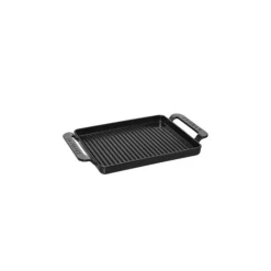 CHASSEUR Gril en Fonte rectangulaire 35 x 22 cm Noir Mat New