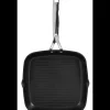 CRISTEL Grill Carré Castel'Pro 28 cm Poignée Fixe Ultralu Best