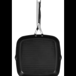 CRISTEL Grill Carré Castel'Pro 28 cm Poignée Fixe Ultralu Best