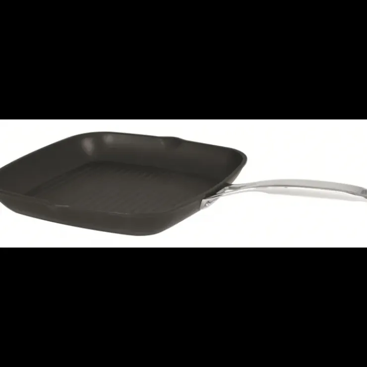 CRISTEL Grill Carré Castel'Pro 28 cm Poignée Fixe Ultralu Best