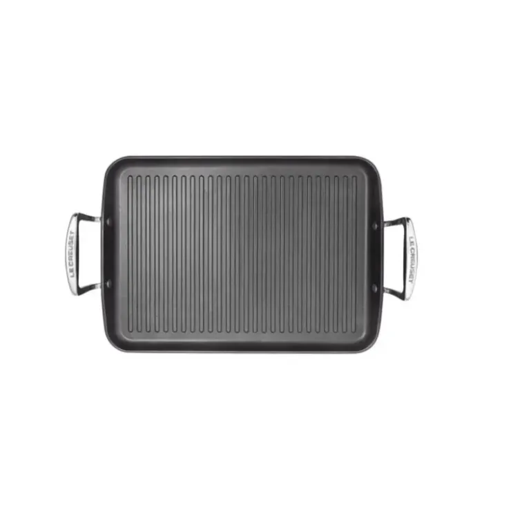 LE CREUSET Grill géantanti-adhérant 34 x 25 cm