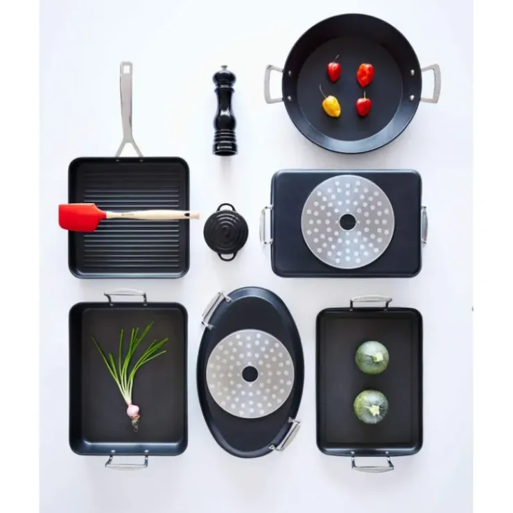 LE CREUSET Grill géantanti-adhérant 34 x 25 cm