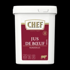 CHEF Jus de Boeuf déshydraté 20L 600g Clearance