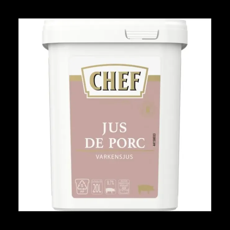 CHEF Jus de Porc déshydraté 20L 600g Online