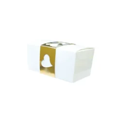 PATISDECOR Kit Ballotin Blanc et Or Patisdécor (x2) New