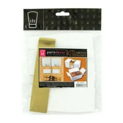 PATISDECOR Kit Ballotin Blanc et Or Patisdécor (x2) New