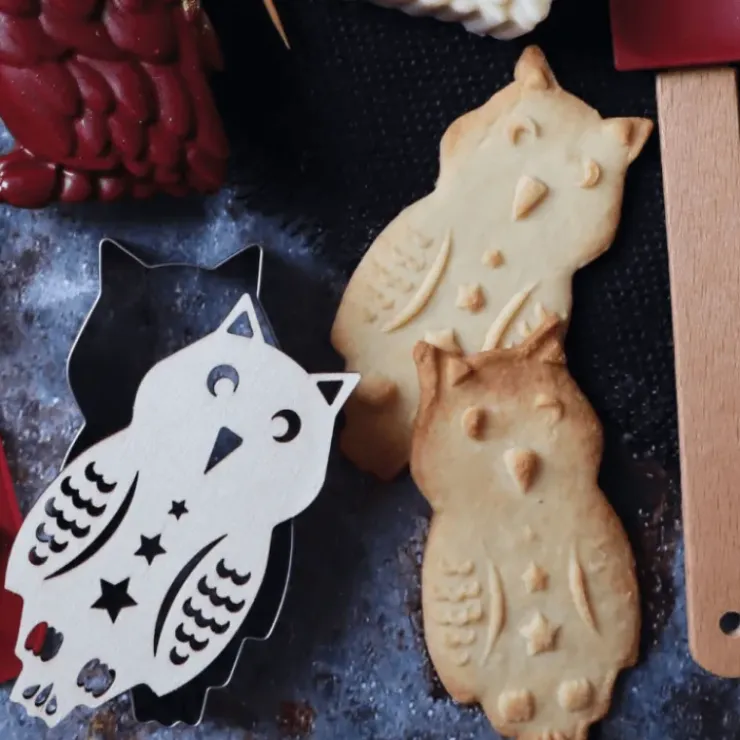 SCRAPCOOKING Kit Biscuit Chouette 10,9 cm