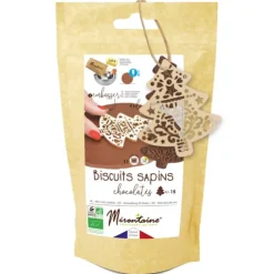 MIRONTAINE Kit Biscuit de Noël Chocolat Bio Hot