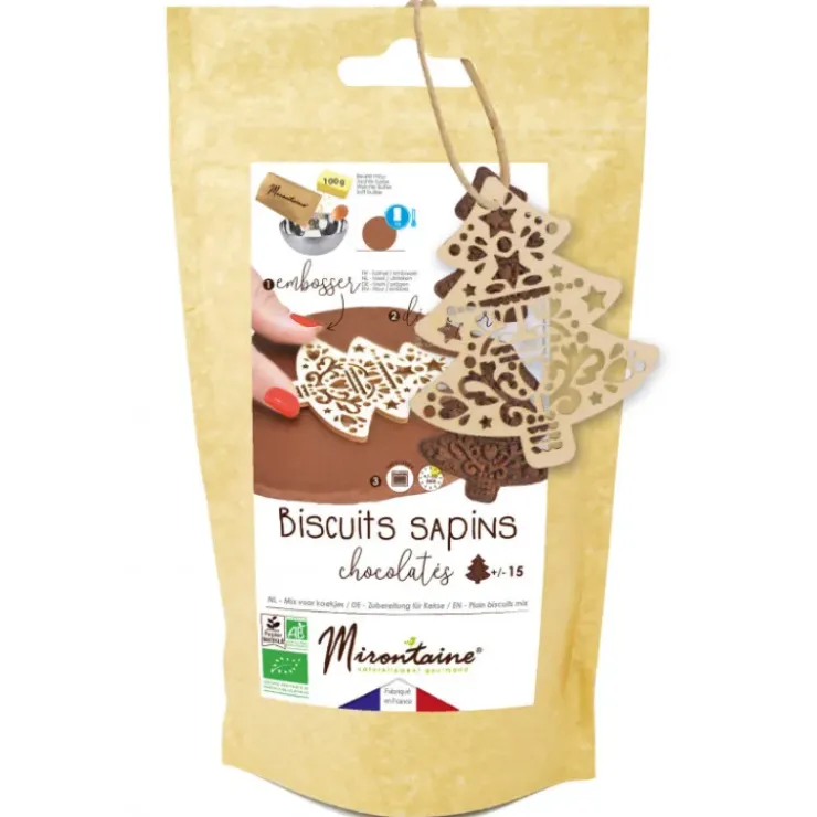MIRONTAINE Kit Biscuit de Noël Chocolat Bio Hot