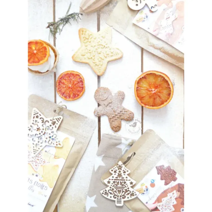 MIRONTAINE Kit Biscuit de Noël Chocolat Bio Hot