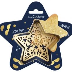 SCRAPCOOKING Kit Biscuit de Noël Étoile 8,8 cm Clearance