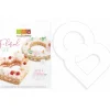 SCRAPCOOKING Kit Coeur et Couronne Cake Outlet