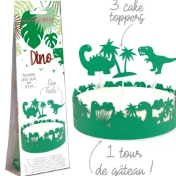 SCRAPCOOKING Kit Décor Gâteau Dinosaure (4 pièces) Best