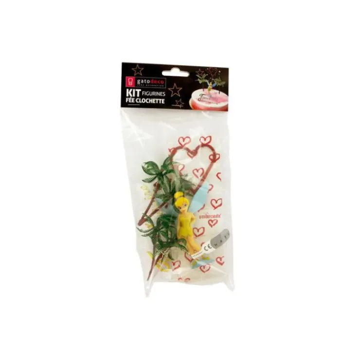 GATODECO Kit Décor Gâteau Fée Clochette (5 pièces) Clearance