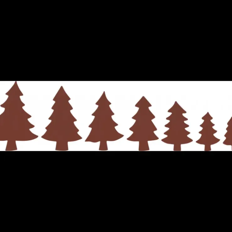 FLORENSUC Kit Décor Sapin en Chocolat au Lait 7 tailles Hot