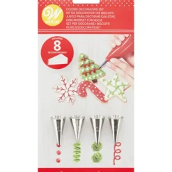 WILTON Kit Douille Pâtisserie (x4) et Poches (x8) Outlet