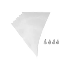 WILTON Kit Douille Pâtisserie (x4) et Poches (x8) Outlet