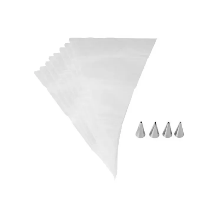 WILTON Kit Douille Pâtisserie (x4) et Poches (x8) Outlet