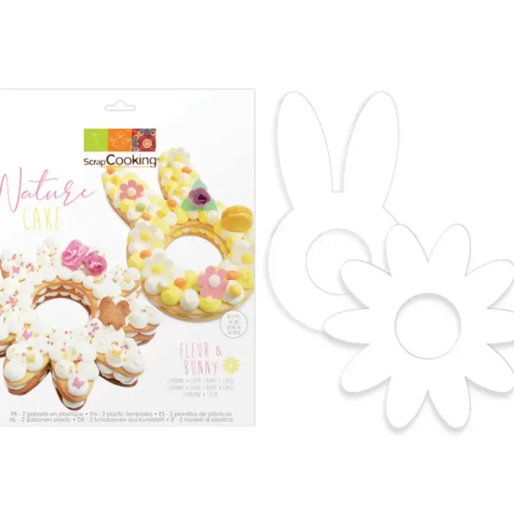 SCRAPCOOKING Kit Flower Cake et Bunny Cake Scpracooking Sale