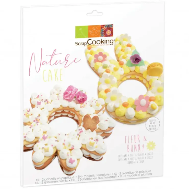 SCRAPCOOKING Kit Flower Cake et Bunny Cake Scpracooking Sale