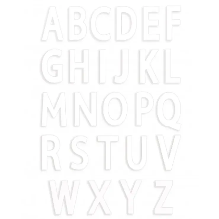 SCRAPCOOKING Kit Letter Cake 26 Lettres Discount