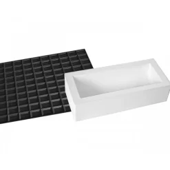 SILIKOMART Kit Moule à Bûche et Tapis Décor Tablette de Chocolat Professional Online