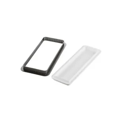 SILIKOMART Kit Moule Silicone 1 Tarte Rectangle 265mm Professional Hot
