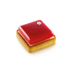 SILIKOMART Kit Moule Silicone 6 Tartelettes Carrées 80mm Professional Sale
