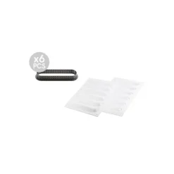 SILIKOMART Kit Moule Silicone 6 Tartelettes Oblong 14,6 cm Professional Best