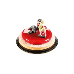 SILIKOMART Kit Moule Silicone 2 Tartes Ø 150mm Professional Hot