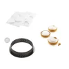 SILIKOMART Kit Moule Silicone 4 Tartelettes Ø 100mm Professional Discount