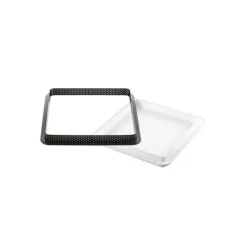 SILIKOMART Kit Moule Silicone 1 Tarte Carrée 200mm Professional Clearance
