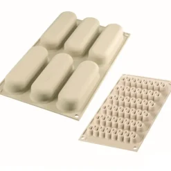 SILIKOMART 3D DESIGN Kit Moule Silicone Pop Eclair (x2) Sale