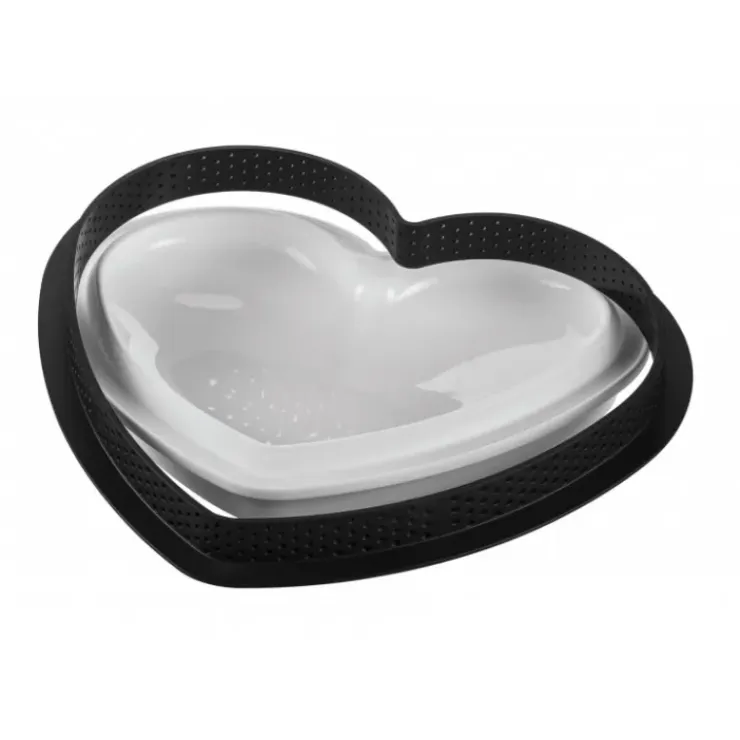SILIKOMART Kit Moule Tarte Cœur Mon Amour 18,8 x 15,8 cm